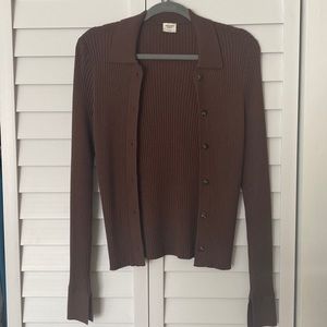 Abercrombie & Fitch Button Cardigan Sweater
